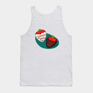Chocolate Covered Strawberry Tank Top
